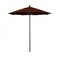 California Umbrella 7.5' Black Aluminum Market Patio Umbrella, Pacifica Brick 194061335000 - alternate 1
